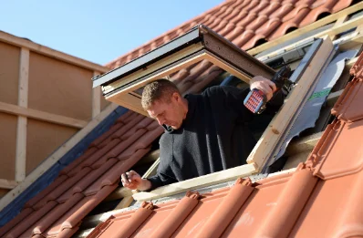 Pose de fenêtres de toit Velux à Plaintel